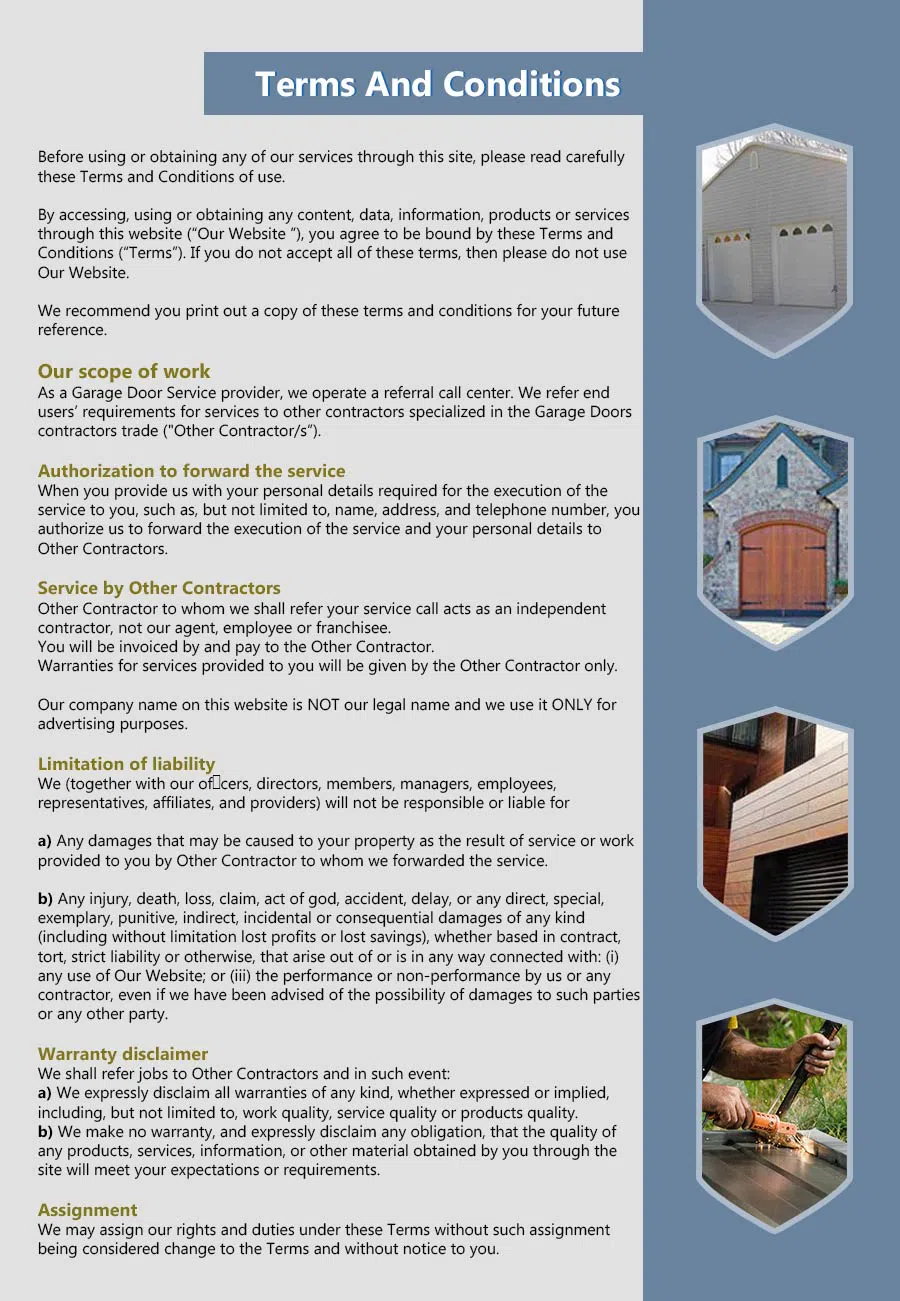 HighTech Garage Door Bloomfield Hills, MI 248-509-0072